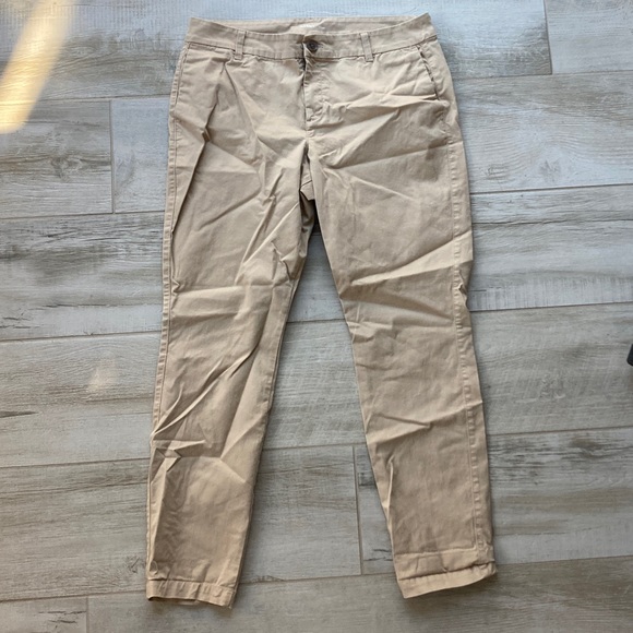 Old Navy women’s pants khaki mid rise skinny everyday pant size 12 - Picture 4 of 7